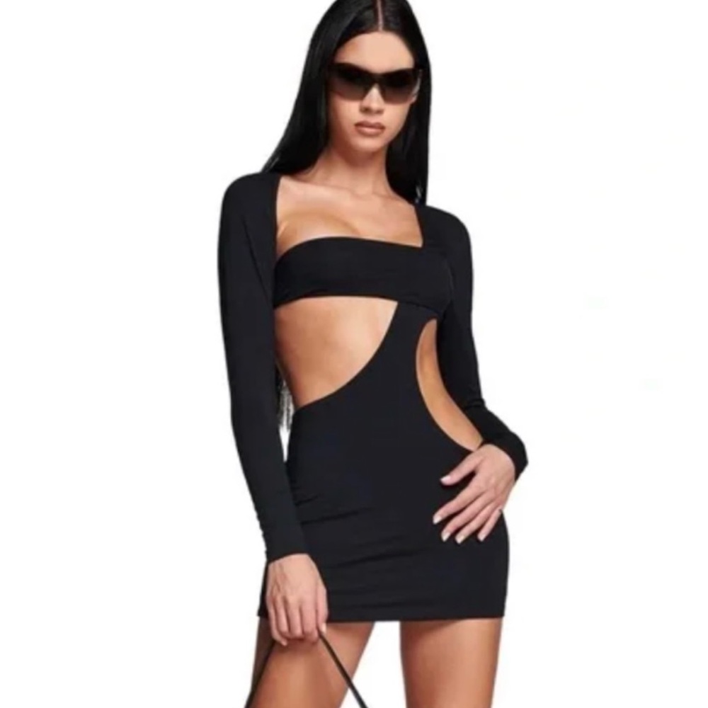 I AM GIA Lillian Black Dress